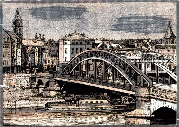 Minden Westfalen Weser Weserbruecke