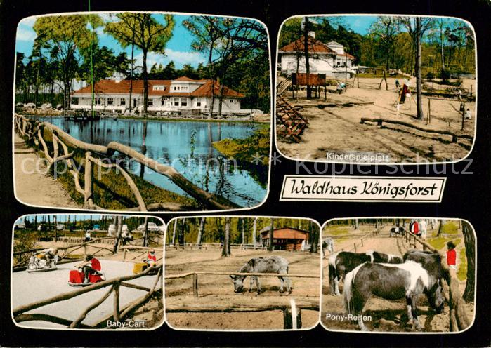 Kleineichen Waldhaus Koenigsforst Kinderspielplatz Baby Cart Pony Reiten