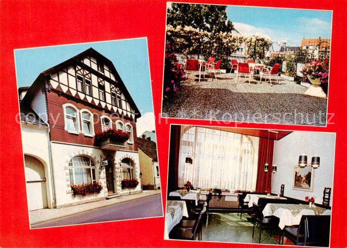 Bad Lippspringe Haus Hoelscher Gaststube Freiterrasse