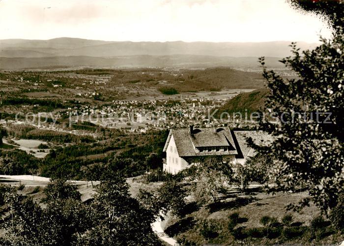 Schweigmatt Panorama Gaststaette Cafe Pension Blumberg