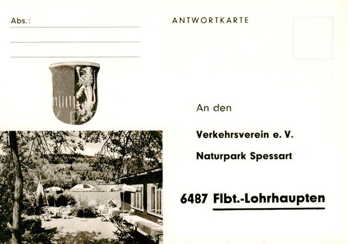 Lohrhaupten Naturpark Spessart Antwortkarte