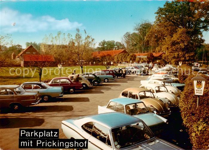 Sythen Haltern Prickingshof Parkplatz
