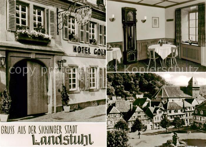 Landstuhl Hotel Goldener Adler Gaststube Marktplatz