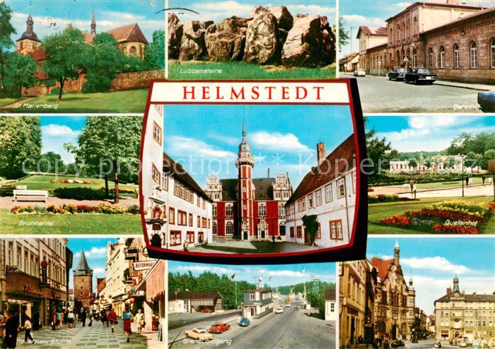 Helmstedt Niedersachsen St Marienberg Luebbensteine Brunnental Quellenbad Hausma
