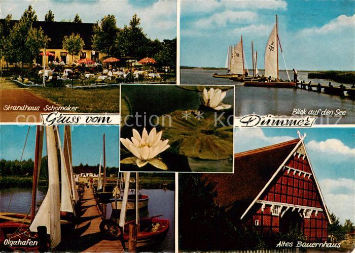 Duemmerlohausen Strandhaus Schomaker Seepartie Mole Olgahafen Altes Bauernhaus