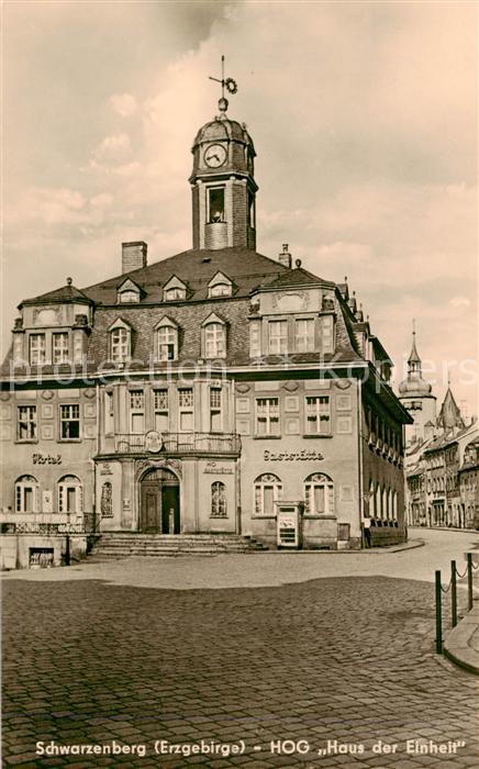 Schwarzenberg  Erzgebirge HOG Haus der Einheit