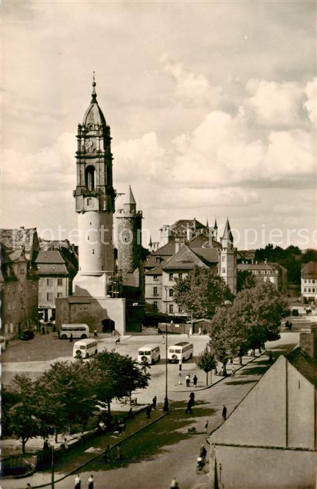 Bautzen Sachsen Blick zum Reichenturm