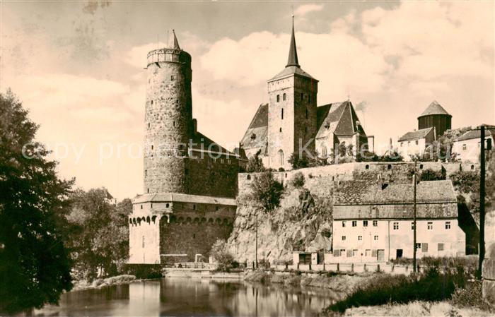 Bautzen Sachsen Blick zur alten Wasserkunst
