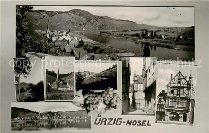 uerzig Panorama Moselpartien Teilansichten