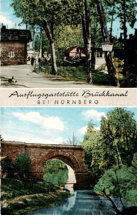 NueRNBERG  CITY Ausflugsgaststaette Brueckkanal