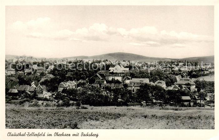 Clausthal-Zellerfeld Goslar Niedersachsen mit Bocksberg