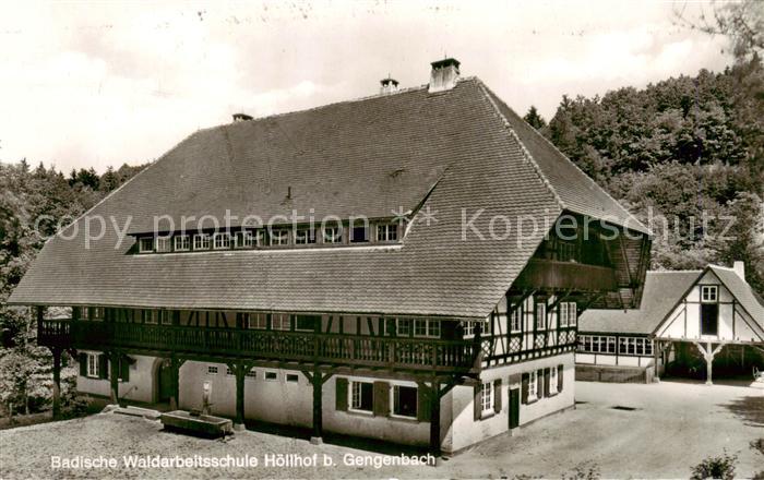 Gengenbach Badische Waldarbeitsschule Hoellhof
