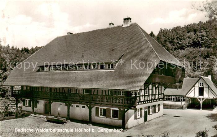 Gengenbach Badische Waldarbeitsschule Hoellhof