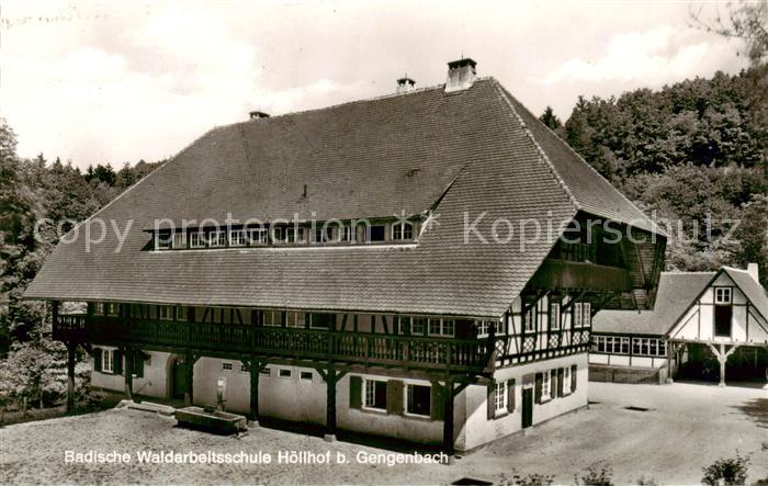 Gengenbach Badische Waldarbeitsschule Hoellhof
