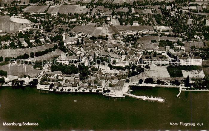 Meersburg Bodensee Fliegeraufnahme