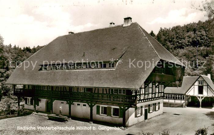Gengenbach Badische Waldarbeitsschule Hoellhof