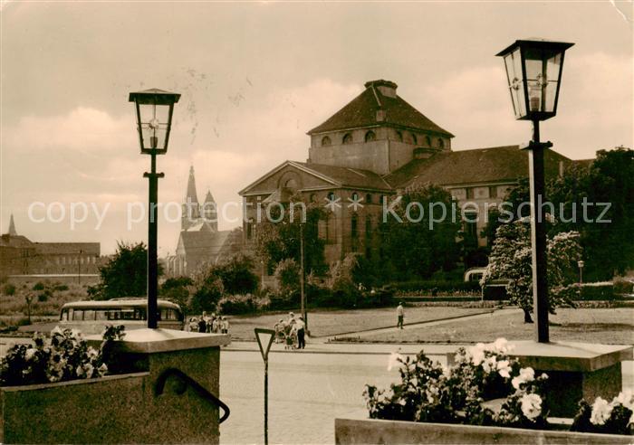 Nordhausen  Harz Blick zum Theater