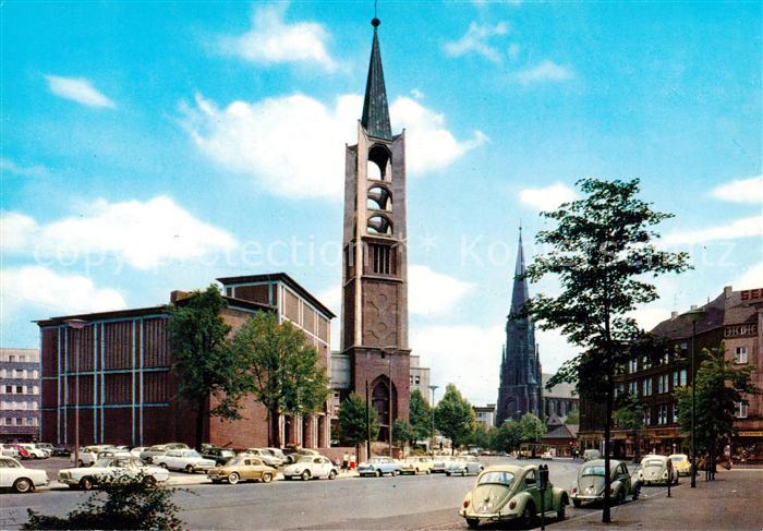 GELSENKIRCHEN NRW Altstadtkirche und Probsteikirche