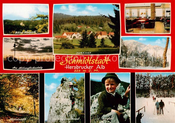 Schmidtstadt Ruine Hauseck Am Hoehenglueckssteig Jurahof Speiseraum Winteridyll