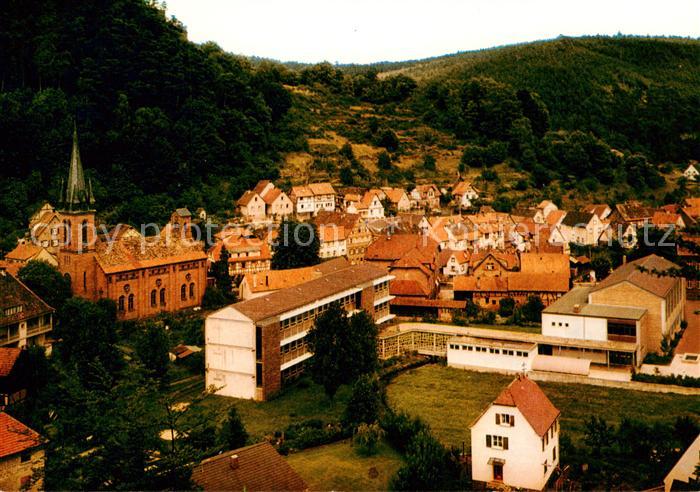 Elmstein Fliegeraufnahme mit Kirche