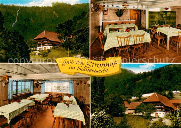 Strohbach Gasthaus Pension Zum Strohhof Gastraeume