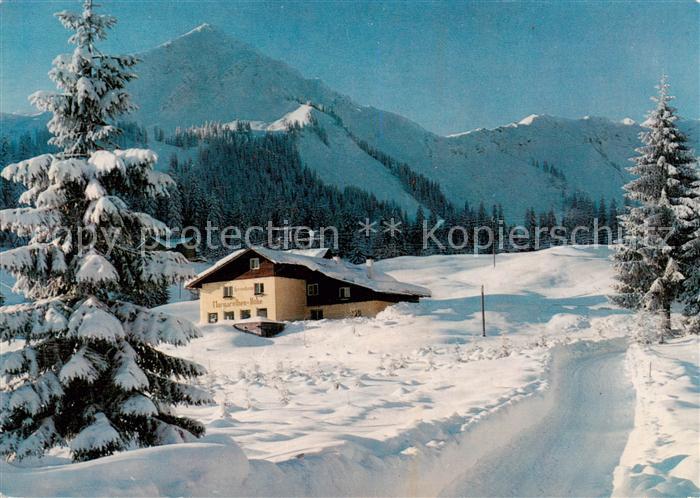 Hirschegg Kleinwalsertal Vorarlberg Ferienheim Margarethenhoehe