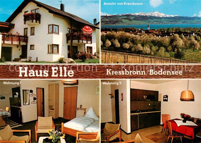 Kressbronn Bodensee Haus Elle Wohnung I und II Ansicht