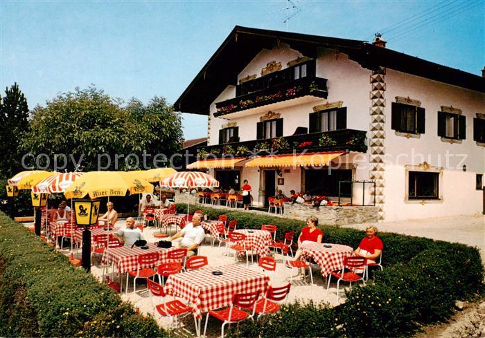Bernhaupten Gasthof Pension Alpenblick Terrasse