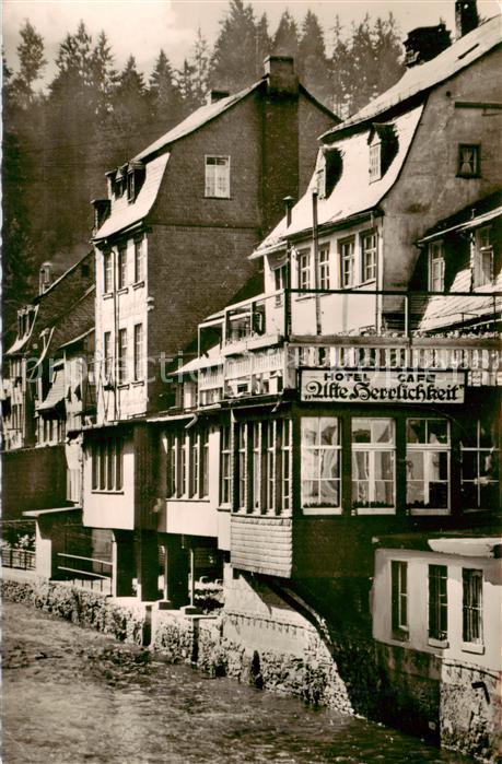 Monschau Montjoie NRW Hotel Cafe Alte Herrlichkeit