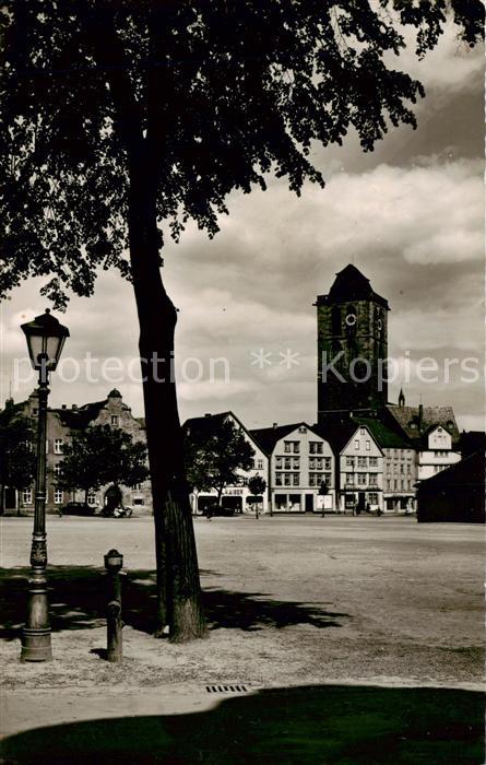 Bad Hersfeld Markt mit Kirche