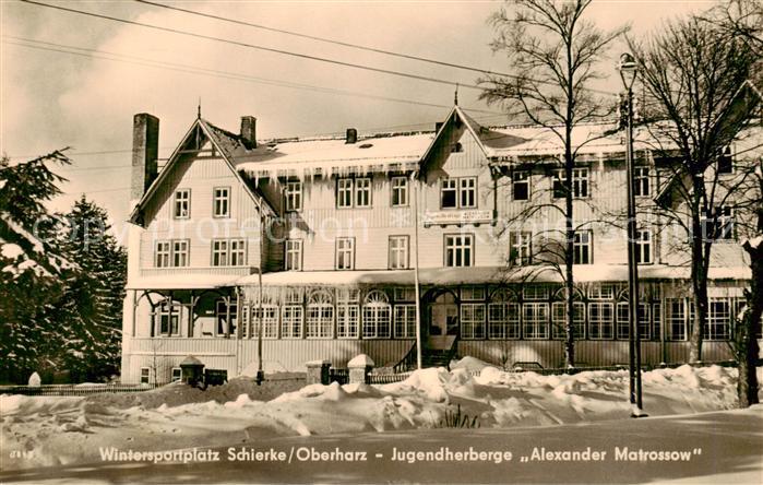 Schierke Harz Jugendherberge Alexander Matrossow