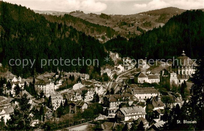 St Blasien Panorama mit Dom