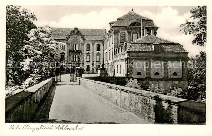 Schillingsfuerst Schlosshof
