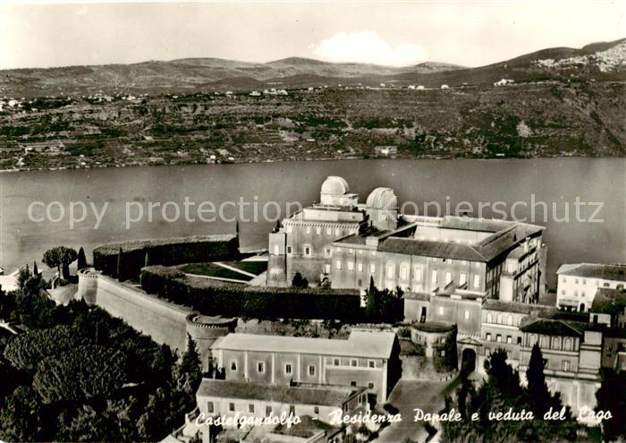 Castel Gandolfo Castelgandolfo Residenzia Papale e veduta del lago