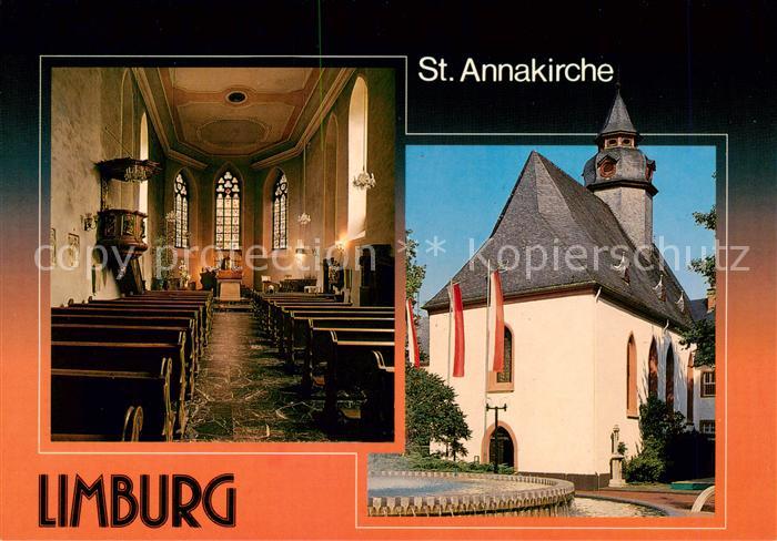 Limburg Lahn St Anna Kirche Inneres