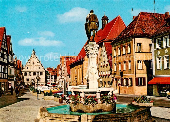 Weissenburg  Bayern Luitpoldstrasse