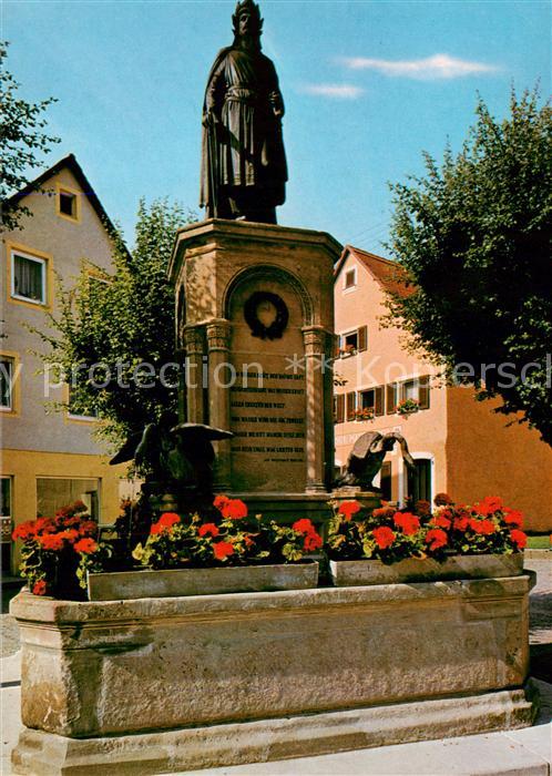 Wolframs-Eschenbach Wolfram Denkmal