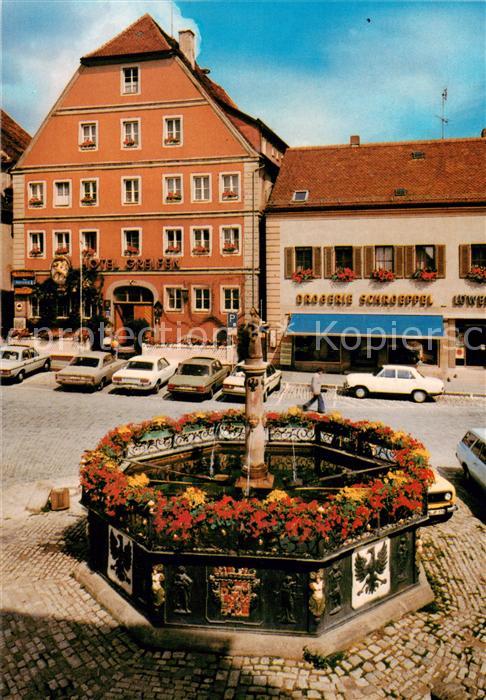 Feuchtwangen Markt Brunnen