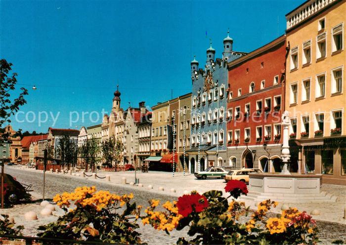Burghausen Salzach Stadtplatz