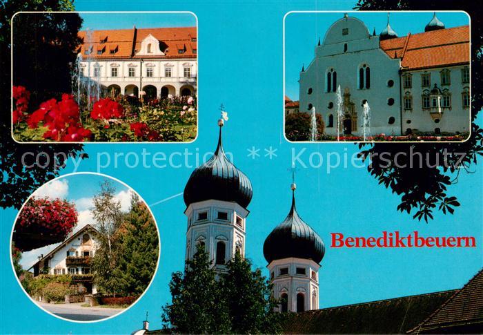 Benediktbeuern Teilansichten Kirche
