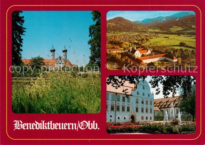 Benediktbeuern Kirche Panorama Park