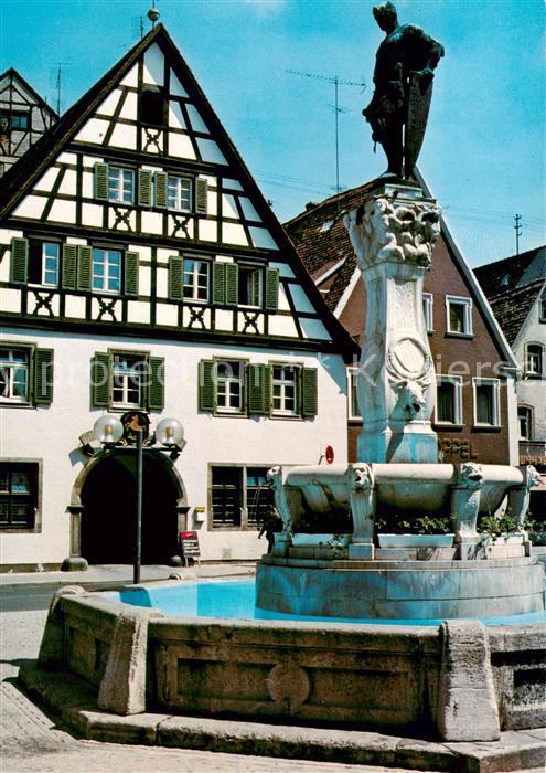 Weissenburg  Bayern Brunnen