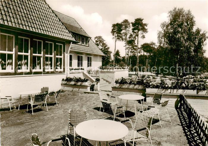 Stuckenborstel Rasthaus Grundbergsee Terrasse