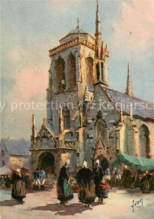 Locronan 29 Finistere Eglise