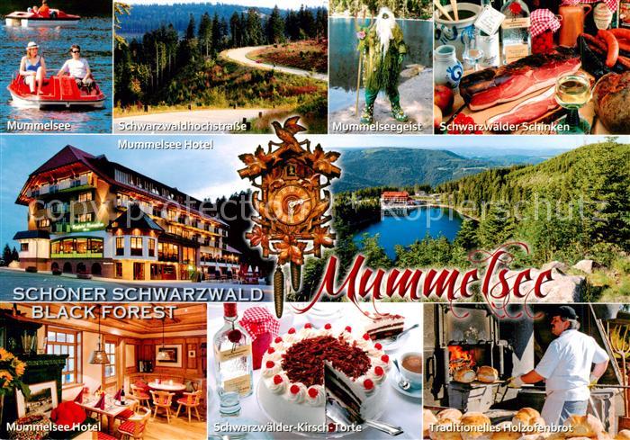 Mummelsee Hotel Schwarzwaldhochstrasse Mummelseegeist Schwarzwaelder Kirsch Tort
