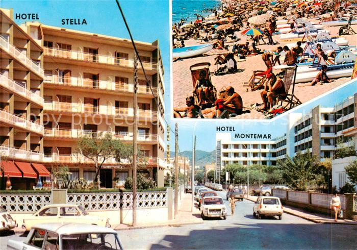 Pineda de Mar ES Hotel Stella Hotel Montemar Strandpartie