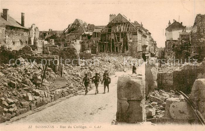 Soissons 02 Aisne Rue du College