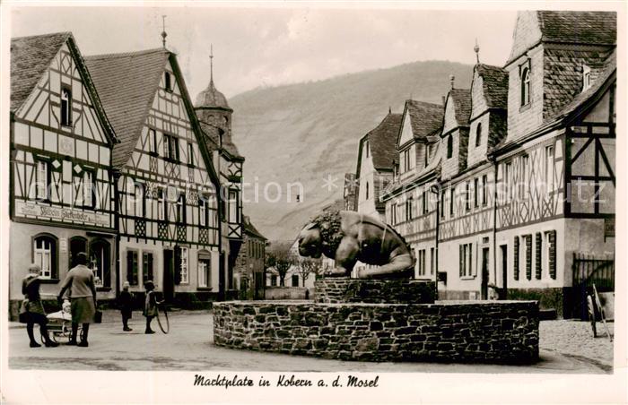 Kobern-Gondorf Mosel Marktplatz