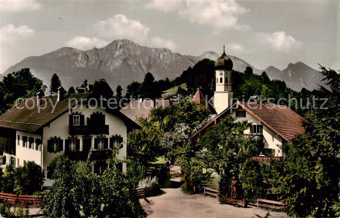 Kochel See Bayern mit Herzogstand