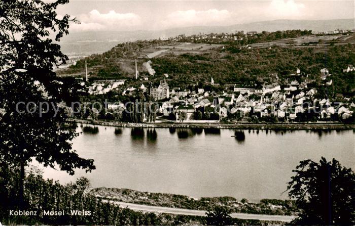 Koblenz  Rhein Mosel Weiss